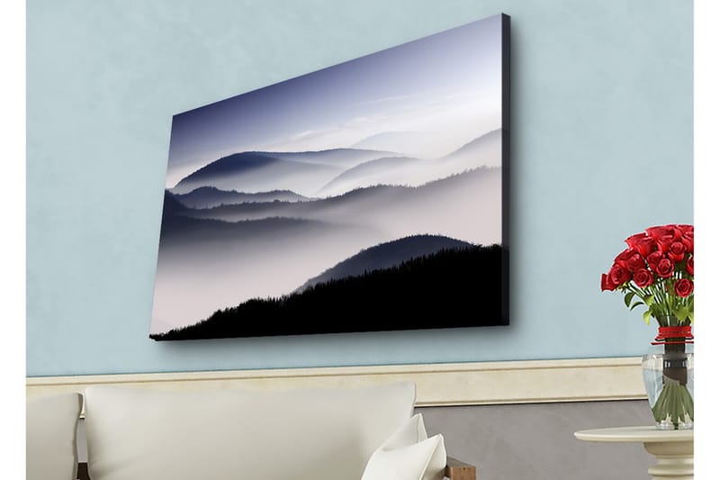 Veggdekorasjon LED-belysning Canvas Bilde - Innredning - Bilder & kunst - Lerretsbilder