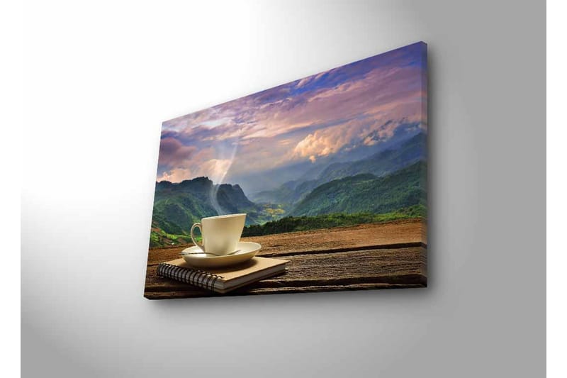 Veggdekorasjon LED-belysning Canvas Bilde - Innredning - Bilder & kunst - Lerretsbilder