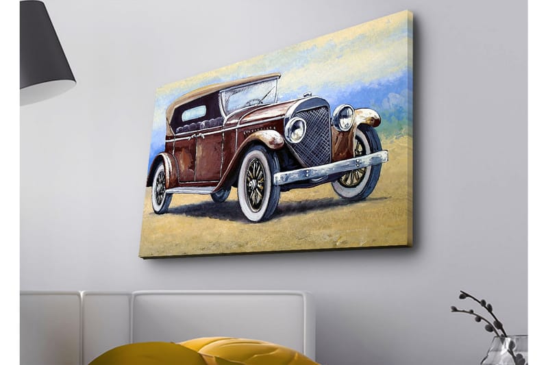 Veggdekorasjon LED-belysning Canvas Bilde - Innredning - Bilder & kunst - Lerretsbilder