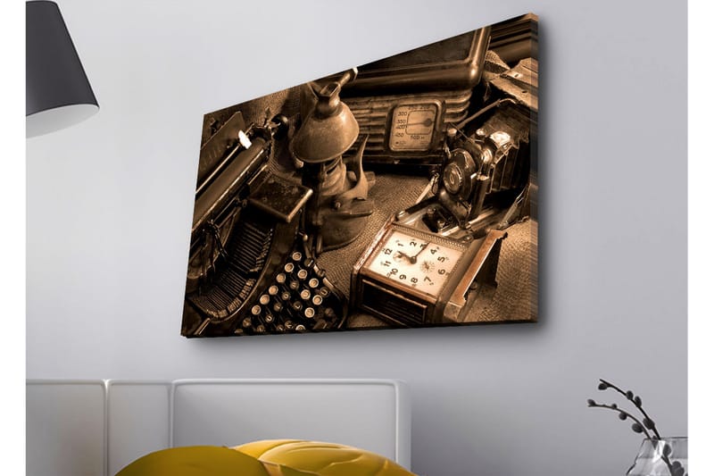 Veggdekorasjon LED-belysning Canvas Bilde - Innredning - Bilder & kunst - Lerretsbilder