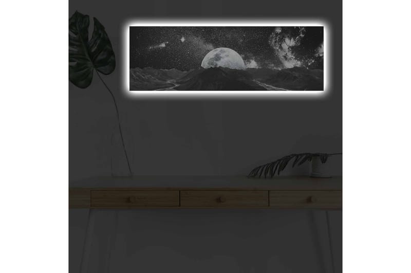 Veggdekorasjon LED-belysning Canvas Bilde - Innredning - Bilder & kunst - Lerretsbilder