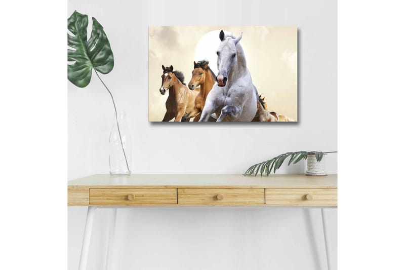 Veggdekorasjon LED-belysning Canvas Bilde - Innredning - Bilder & kunst - Lerretsbilder