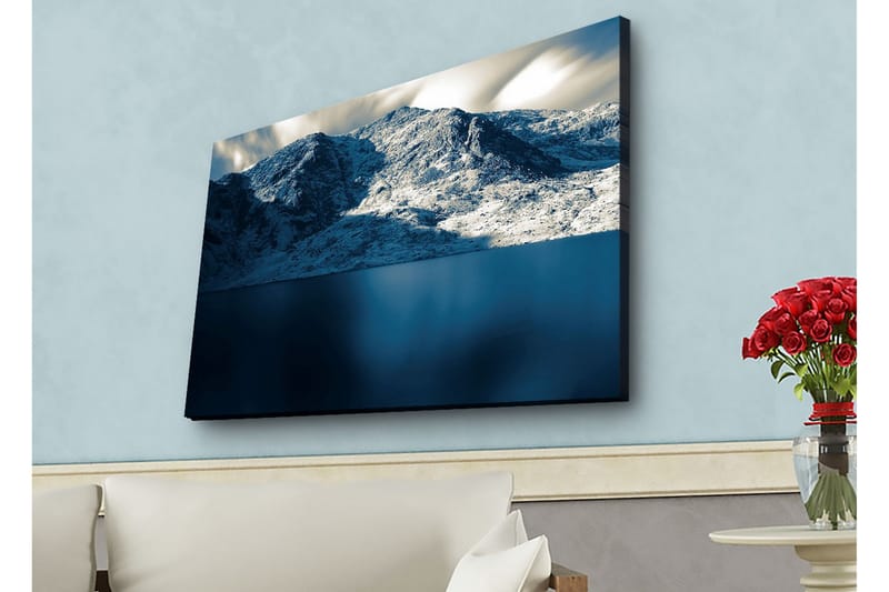 Veggdekorasjon LED-belysning Canvas Bilde - Innredning - Bilder & kunst - Lerretsbilder