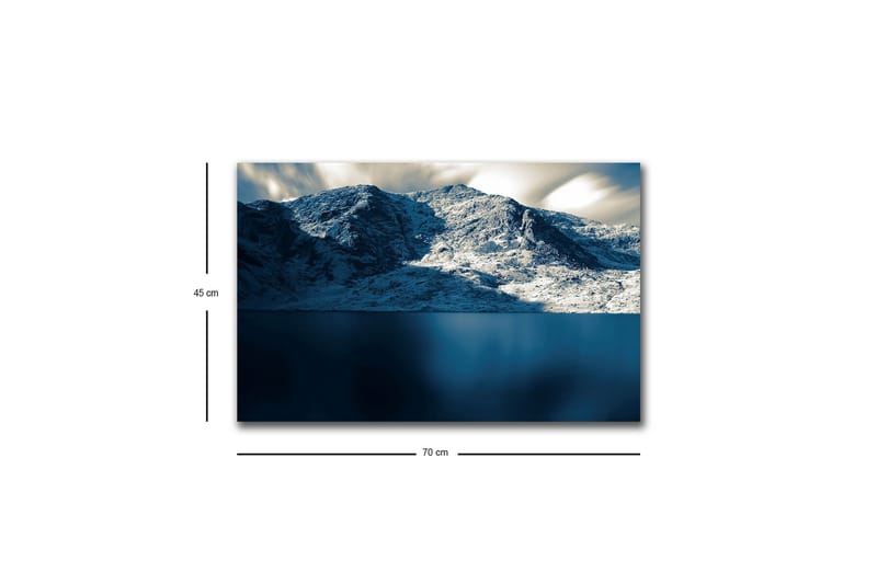 Veggdekorasjon LED-belysning Canvas Bilde - Innredning - Bilder & kunst - Lerretsbilder