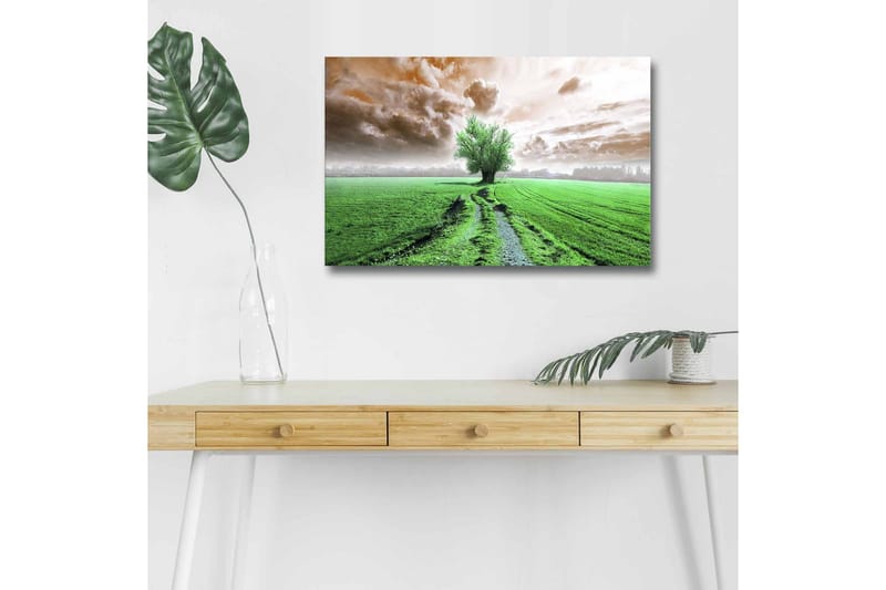 Veggdekorasjon LED-belysning Canvas Bilde - Innredning - Bilder & kunst - Lerretsbilder