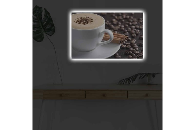 Veggdekorasjon LED-belysning Canvas Bilde - Innredning - Bilder & kunst - Lerretsbilder