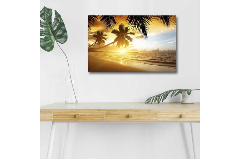 Veggdekorasjon LED-belysning Canvas Bilde - Innredning - Bilder & kunst - Lerretsbilder