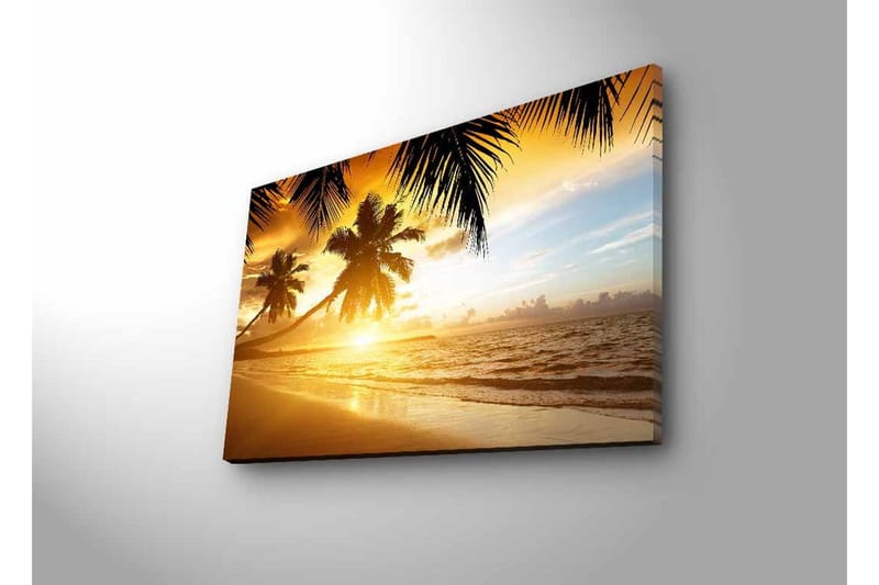 Veggdekorasjon LED-belysning Canvas Bilde - Innredning - Bilder & kunst - Lerretsbilder