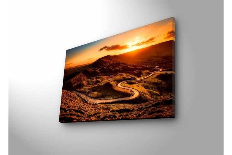 Veggdekorasjon LED-belysning Canvas Bilde - Innredning - Bilder & kunst - Lerretsbilder