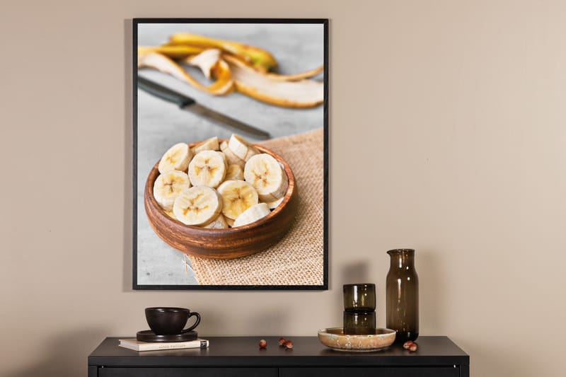 Barrista Banana 70x100 cm - Gul - Innredning - Bilder & kunst - Posters