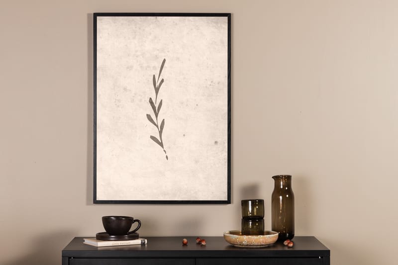 Poster Autumn leaf 21x30 cm - Beige - Innredning - Bilder & kunst - Posters