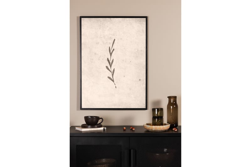 Poster Autumn leaf 70x100 cm - Beige - Innredning - Bilder & kunst - Posters