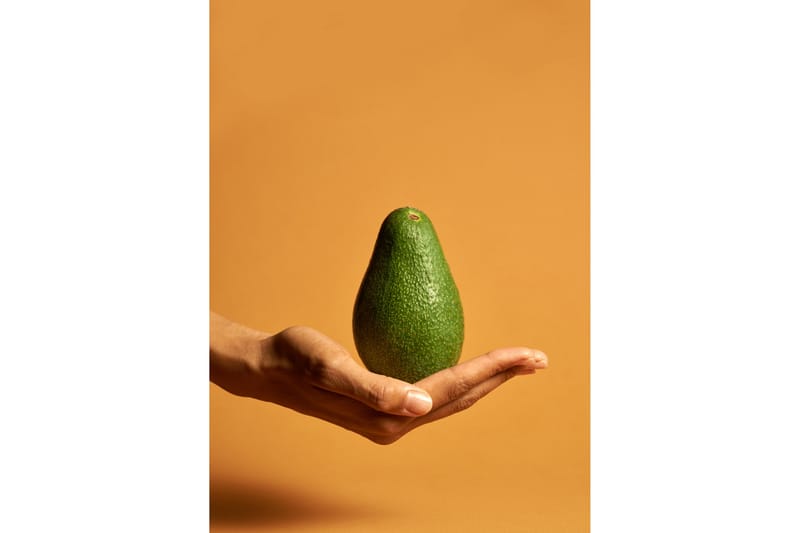 Poster Avocado 50x70 cm - Orange/Grøn - Innredning - Bilder & kunst - Posters