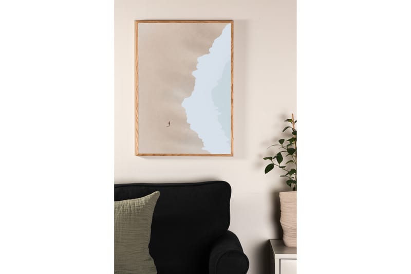 Poster Beach 21x30 cm - Beige - Innredning - Bilder & kunst - Posters