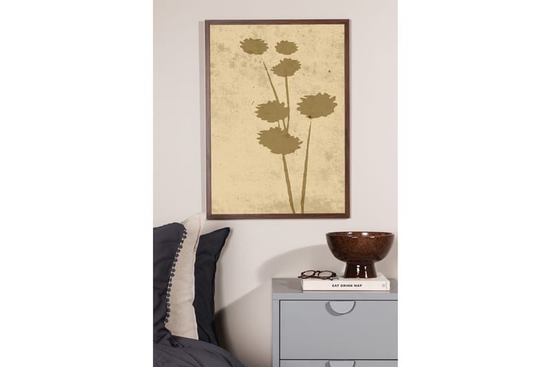 Poster Flower art 21x30 cm - Beige - Innredning - Bilder & kunst - Posters