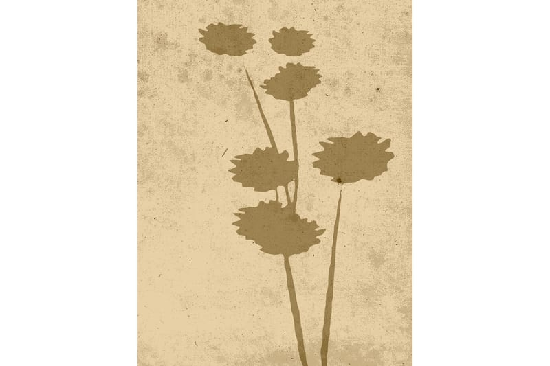 Poster Flower art 30x40 cm - Beige - Innredning - Bilder & kunst - Posters