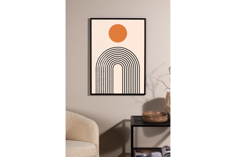 Poster Tempel 70x100 cm - Beige - Innredning - Bilder & kunst - Posters