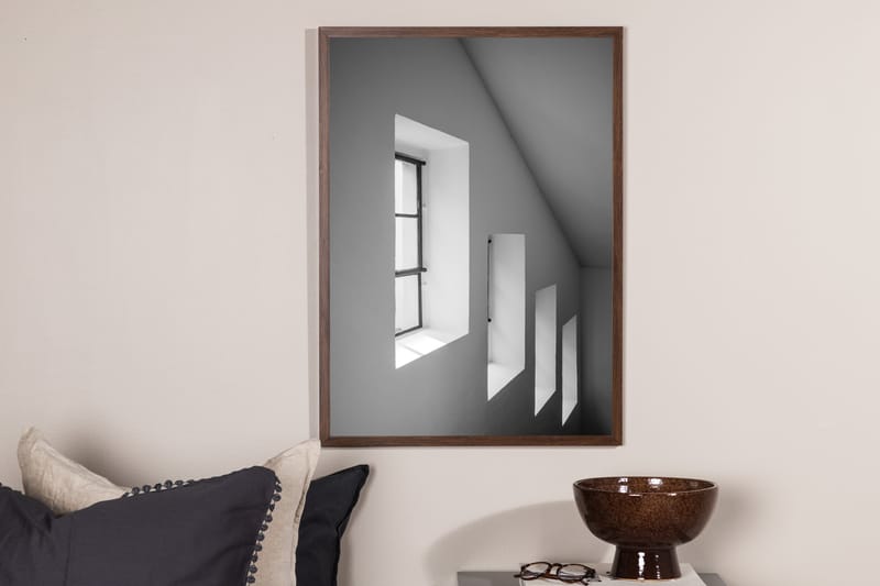 Poster Windows 21x30 cm - Sort/Hvid - Innredning - Bilder & kunst - Posters