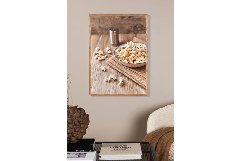 Poster Popcorn 50x70 cm - Beige - Innredning - Bilder & kunst - Posters