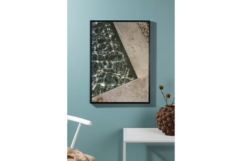 Poster Pool 30x40 cm - Beige - Innredning - Bilder & kunst - Posters