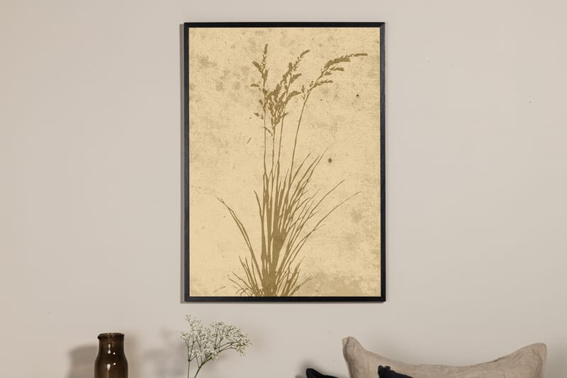 Poster Plant art 50x70 cm - Beige - Innredning - Bilder & kunst - Posters