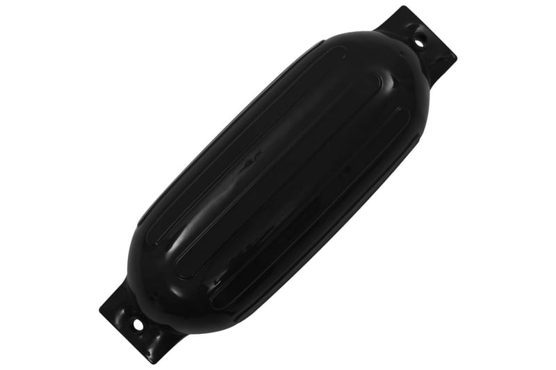 Båtfender 2 stk svart 69x21,5 cm PVC - Dekorasjon