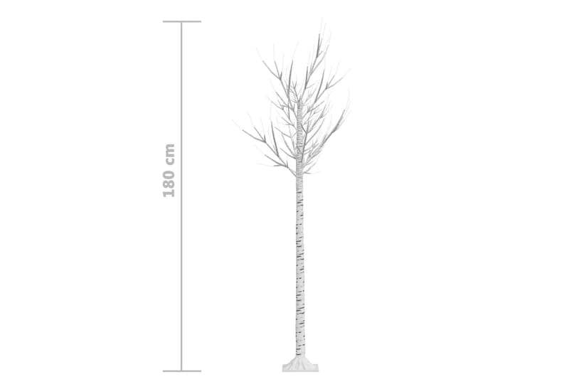 Juletre 180 LED-dioder blå silje innendørs og utendørst 1,8m - Innredning - Julepynt & helgedekorasjon - Julepynt & juledekorasjon - Plastjuletre