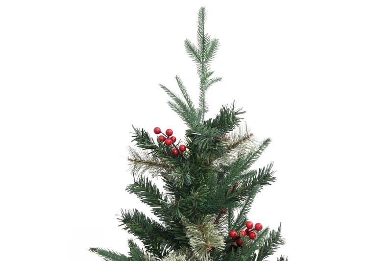 Juletre med kongler grønn 120 cm PVC og PE - Innredning - Julepynt & helgedekorasjon - Julepynt & juledekorasjon - Plastjuletre