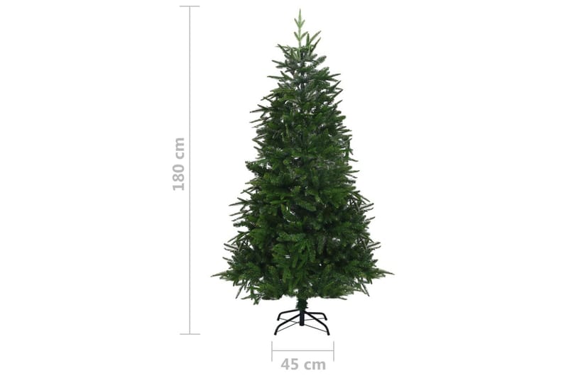 Kunstig juletre grønn 180 cm PVC og PE - Innredning - Julepynt & helgedekorasjon - Julepynt & juledekorasjon - Plastjuletre