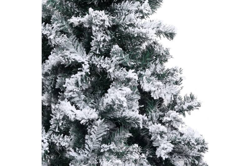 Kunstig juletre med flokket snø grønn 180 cm PVC - Innredning - Julepynt & helgedekorasjon - Julepynt & juledekorasjon - Plastjuletre