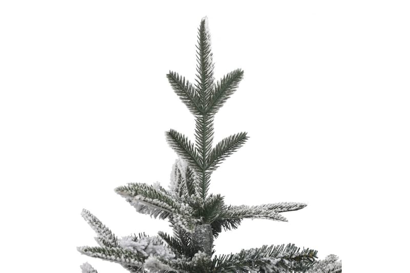 Kunstig juletre med flokket snø grønn 180 cm PVC og PE - Innredning - Julepynt & helgedekorasjon - Julepynt & juledekorasjon - Plastjuletre