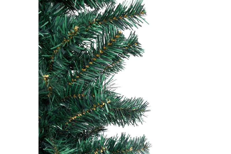 Slankt kunstig juletre med stativ grønn 150 cm PVC - Innredning - Julepynt & helgedekorasjon - Julepynt & juledekorasjon - Plastjuletre