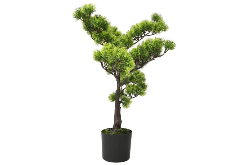 Kunstig furubonsai med potte 60 cm grønn - grønn - Innredning - Kunstige planter