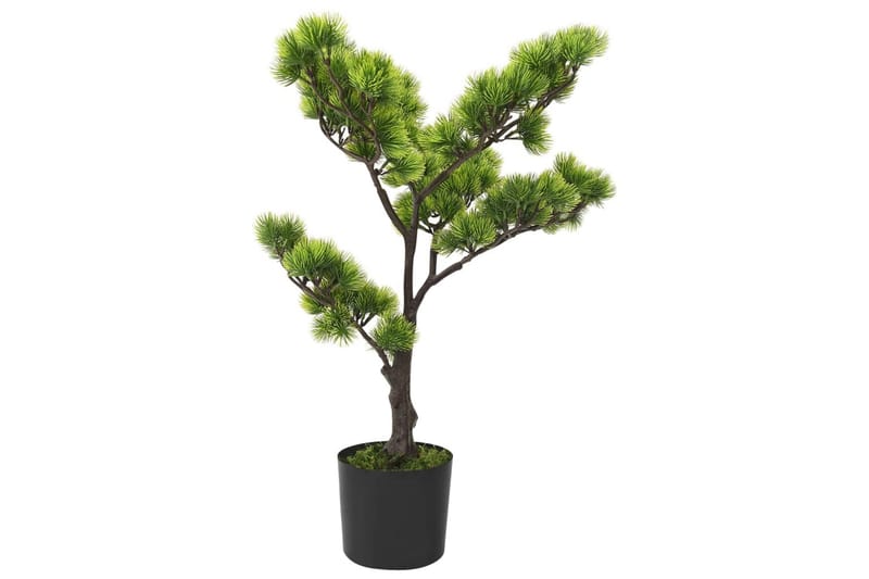 Kunstig furubonsai med potte 60 cm grønn - grønn - Innredning - Kunstige planter