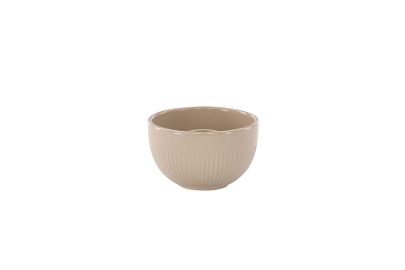 Posh Lysestake 9x6 cm - Beige - Innredning - Lys & dufter - Lysestaker og lykter - Kandelaber & lysestake bord