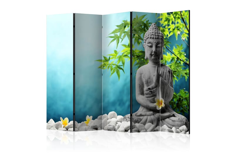 Romdeler - Buddha Beauty of Meditation II 225x172 - Artgeist sp. z o. o. - Innredning - Romdelere - Bretteskjerm