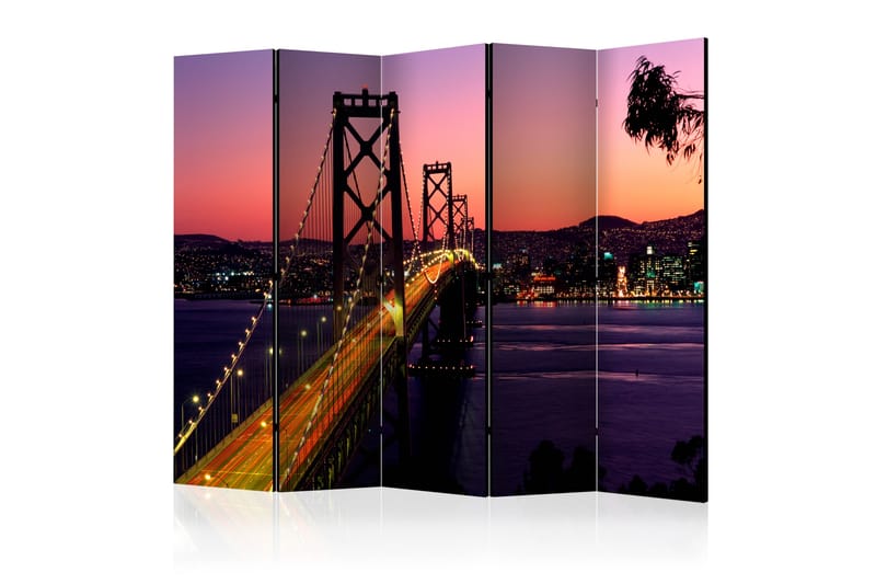 Romdeler - Charming evening in San Francisco II 225x172 - Artgeist sp. z o. o. - Innredning - Romdelere - Bretteskjerm