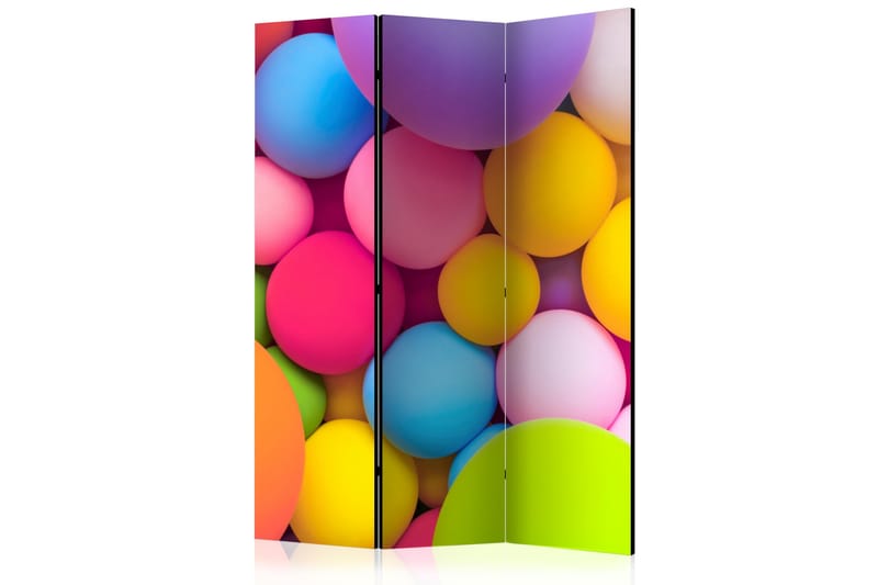 Romdeler - Colourful Balls 135x172 - Artgeist sp. z o. o. - Innredning - Romdelere - Bretteskjerm