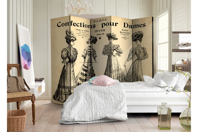 Romdeler Confections Pour Dames 225x172 - Artgeist sp. z o. o. - Innredning - Romdelere - Bretteskjerm