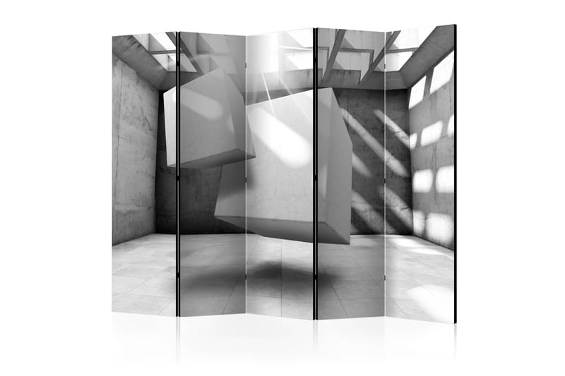 Romdeler - Dancing Squares II 225x172 - Artgeist sp. z o. o. - Innredning - Romdelere - Bretteskjerm