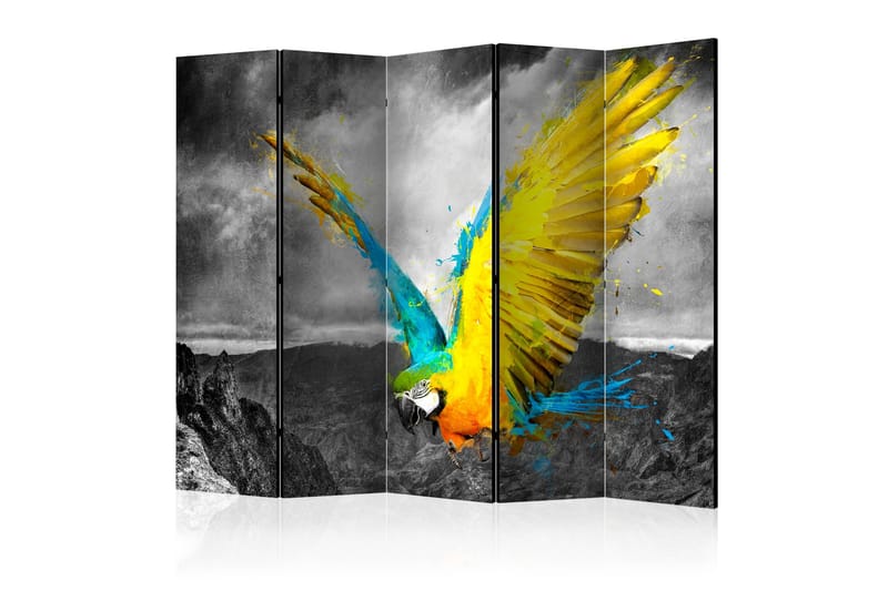 Romdeler - Exotic Parrot II 225x172 - Artgeist sp. z o. o. - Innredning - Romdelere - Bretteskjerm