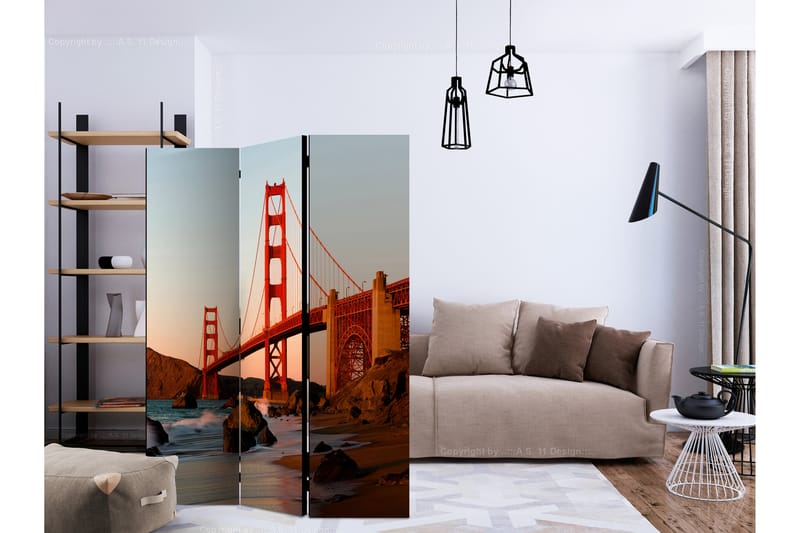 Romdeler - Golden Gate Bridge - Artgeist sp. z o. o. - Innredning - Romdelere - Bretteskjerm