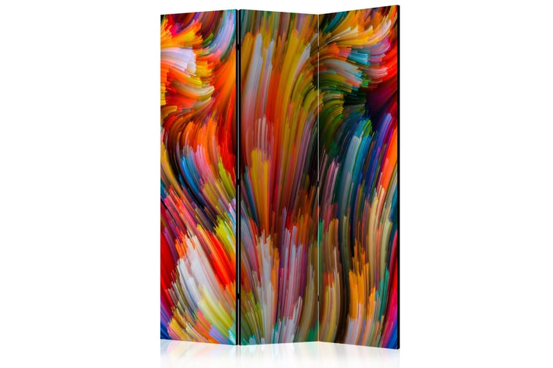 Romdeler - Rainbow Waves 135x172 - Artgeist sp. z o. o. - Innredning - Romdelere - Bretteskjerm