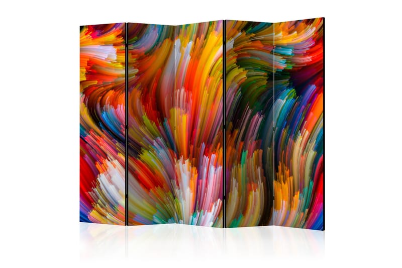 Romdeler - Rainbow Waves II 225x172 - Artgeist sp. z o. o. - Innredning - Romdelere - Bretteskjerm