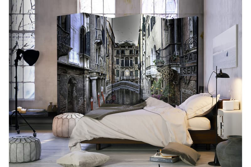 Romdeler Romantic Venice 225x172 - Artgeist sp. z o. o. - Innredning - Romdelere - Bretteskjerm