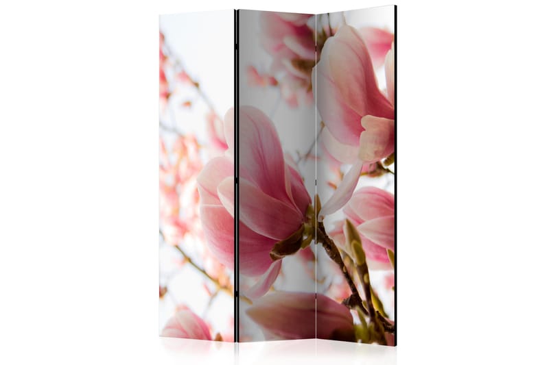 Romdeler - Rosa magnolia 135x172 - Artgeist sp. z o. o. - Innredning - Romdelere - Bretteskjerm