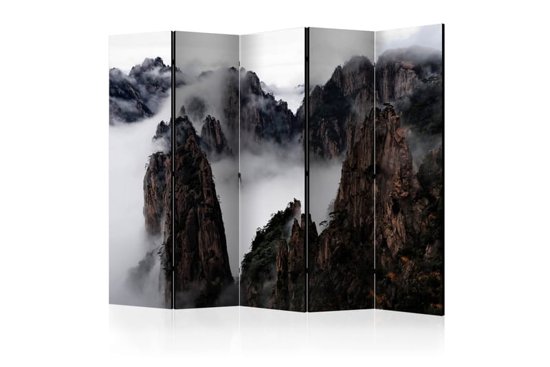 Romdeler - Sea of clouds i Huangshan Mountain 25x172 - Artgeist sp. z o. o. - Innredning - Romdelere - Bretteskjerm