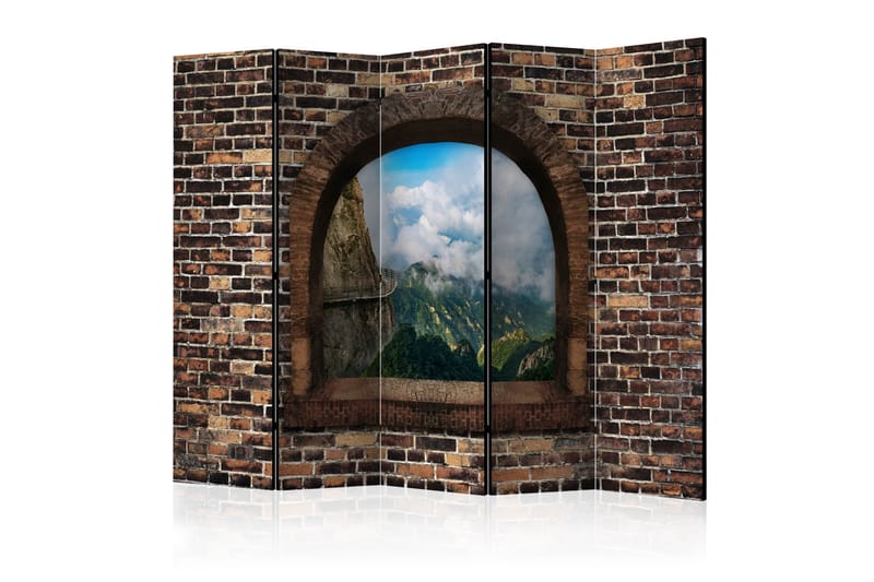 Romdeler - Stony Window II 225x172 - Artgeist sp. z o. o. - Innredning - Romdelere - Bretteskjerm