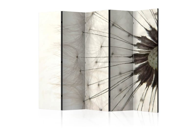 Romdeler - White Dandelion II 225x172 - Artgeist sp. z o. o. - Innredning - Romdelere - Bretteskjerm