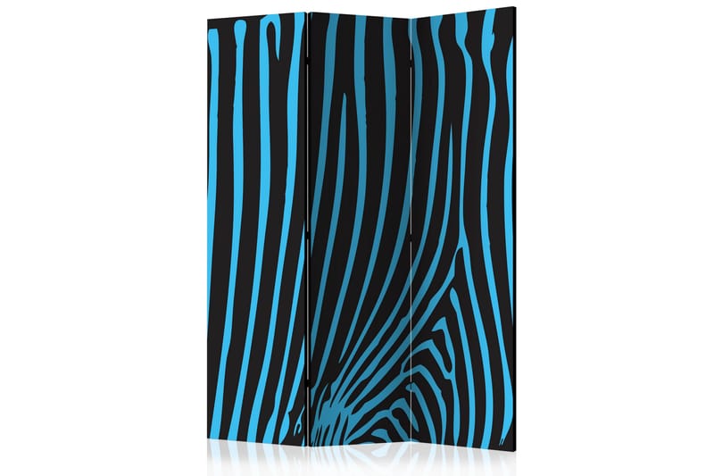 Romdeler Zebra Pattern Turquoise - Artgeist sp. z o. o. - Innredning - Romdelere - Bretteskjerm